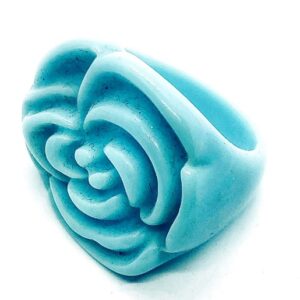 Kék rózsa gyűrű