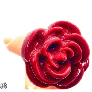 Pink rózsa gyűrű