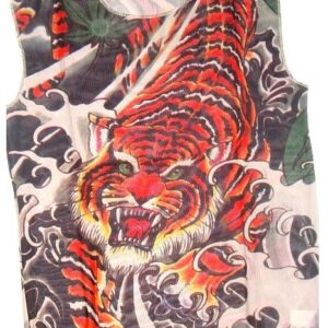Tigris tattoo mintás unisex felső